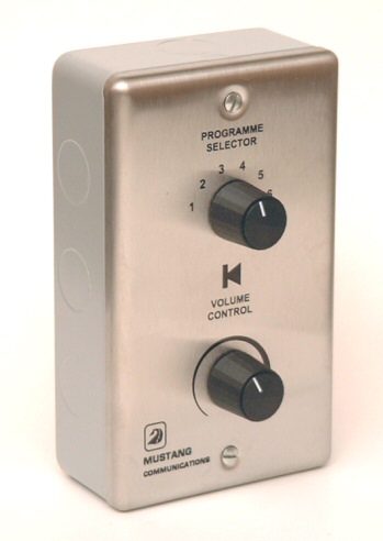 Mustang Communications - 100V line volume controls